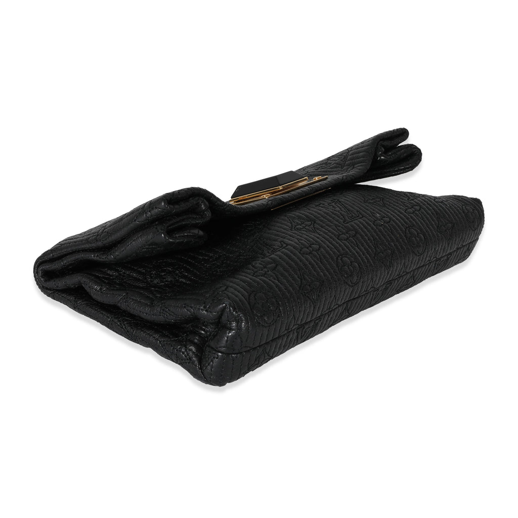 Louis Vuitton Louis Vuitton Black Monogram Limelight Altair Clutch