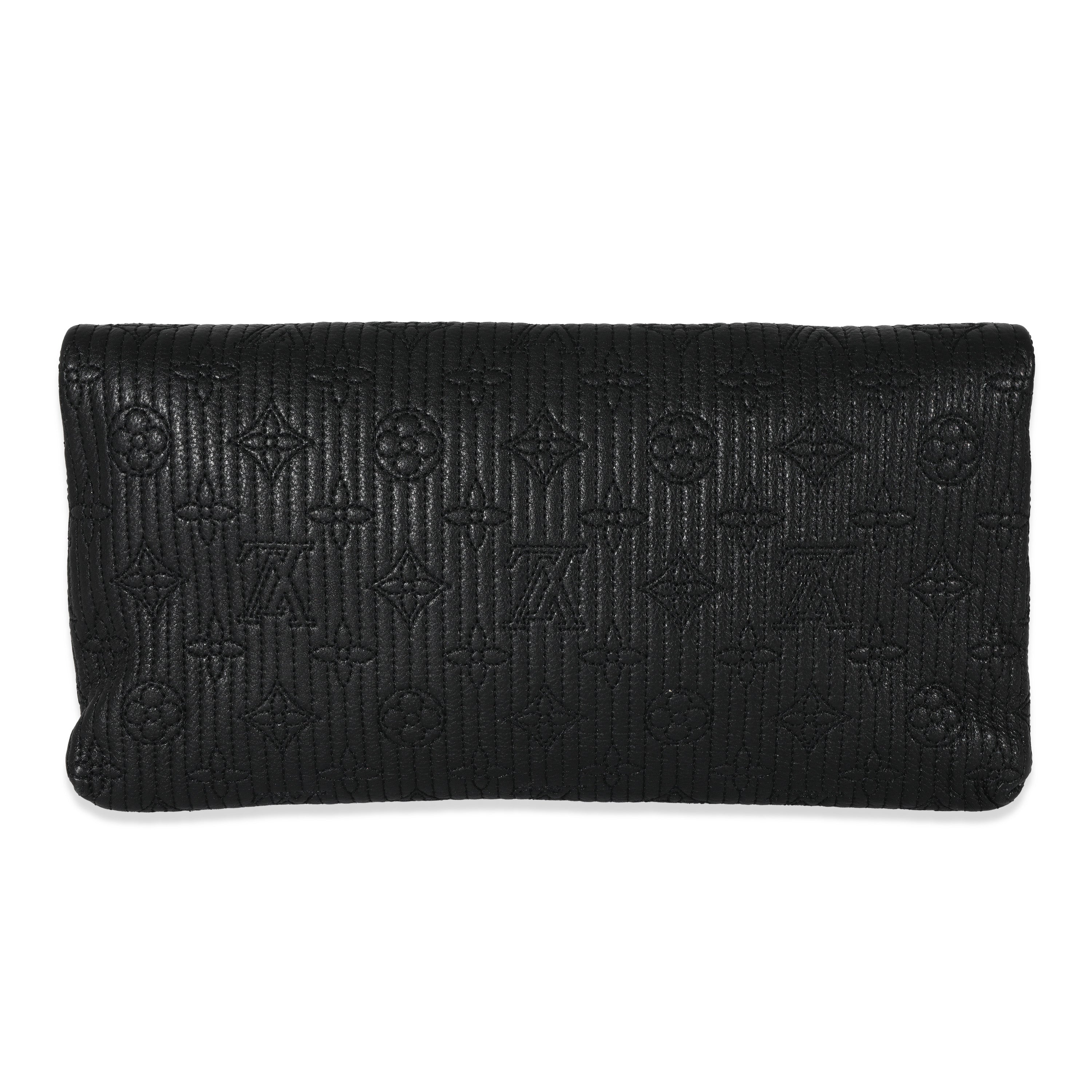 Louis Vuitton Louis Vuitton Black Monogram Limelight Altair Clutch