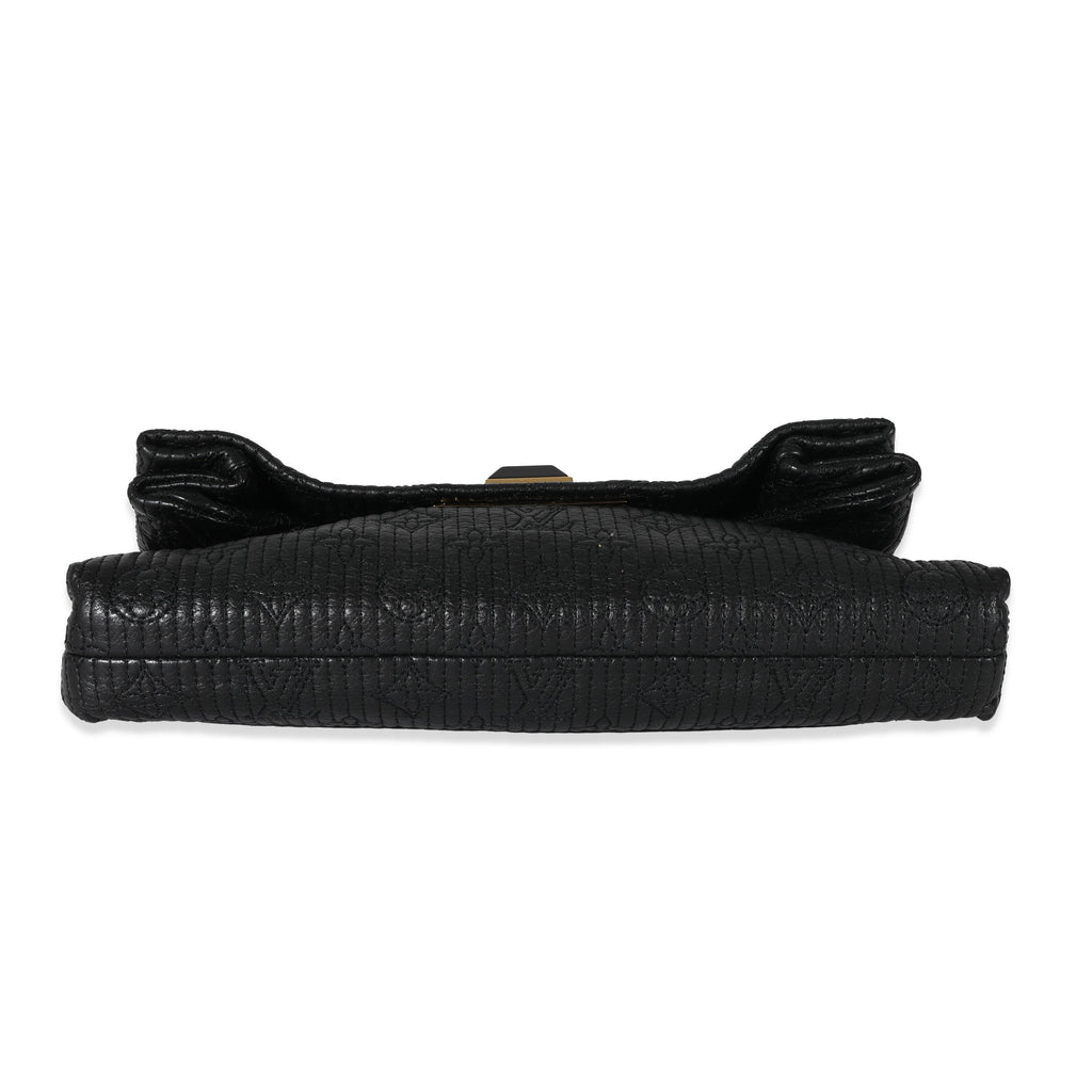 Louis Vuitton Louis Vuitton Black Monogram Limelight Altair Clutch