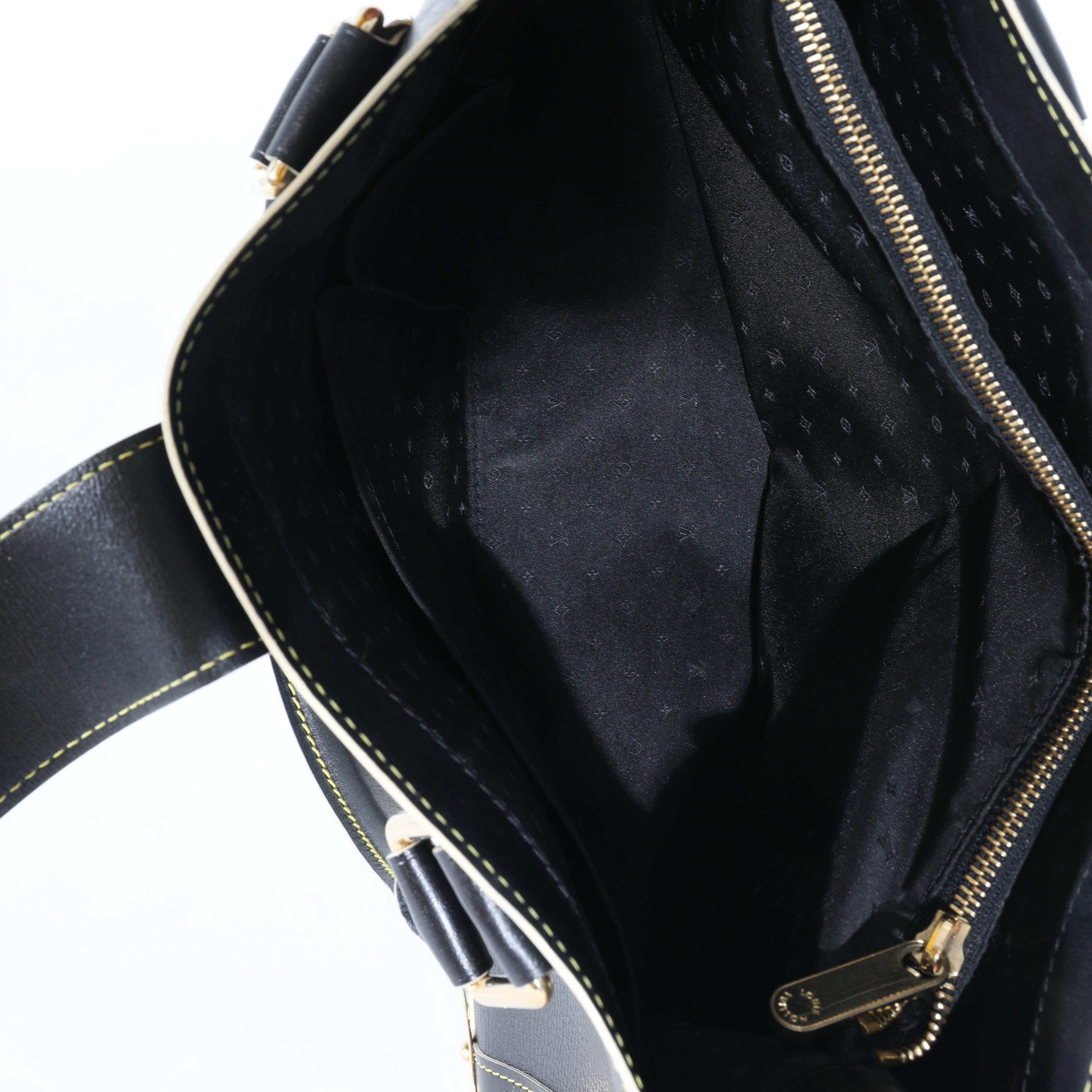 Louis Vuitton Louis Vuitton Black Leather Suhali Le Fabuleux