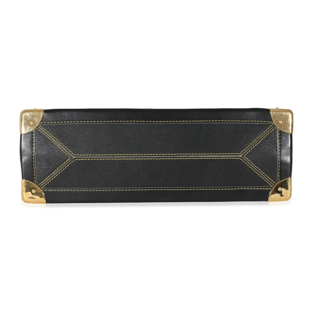Louis Vuitton Louis Vuitton Black Leather Suhali Le Fabuleux
