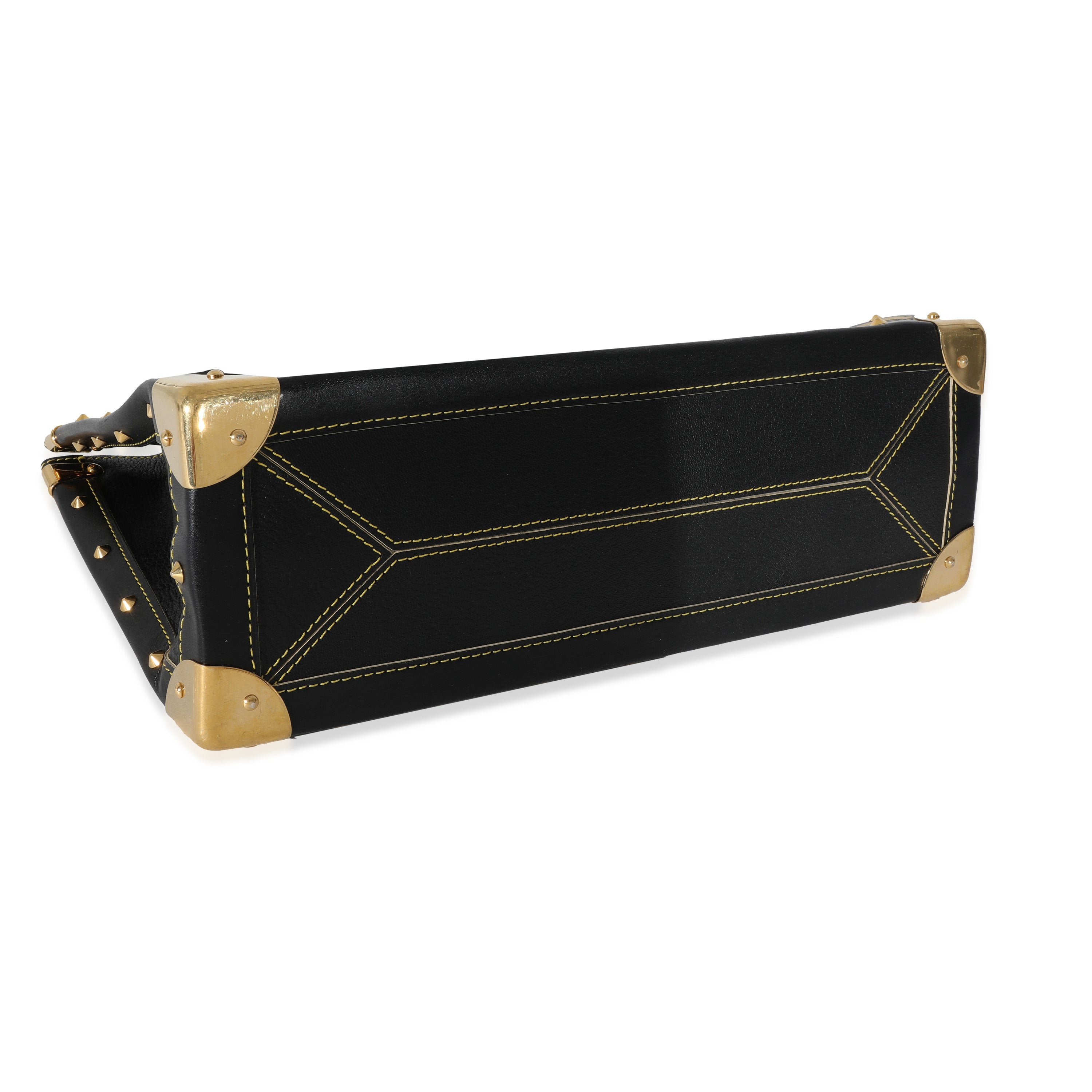 Louis Vuitton Louis Vuitton Black Leather Suhali Le Fabuleux