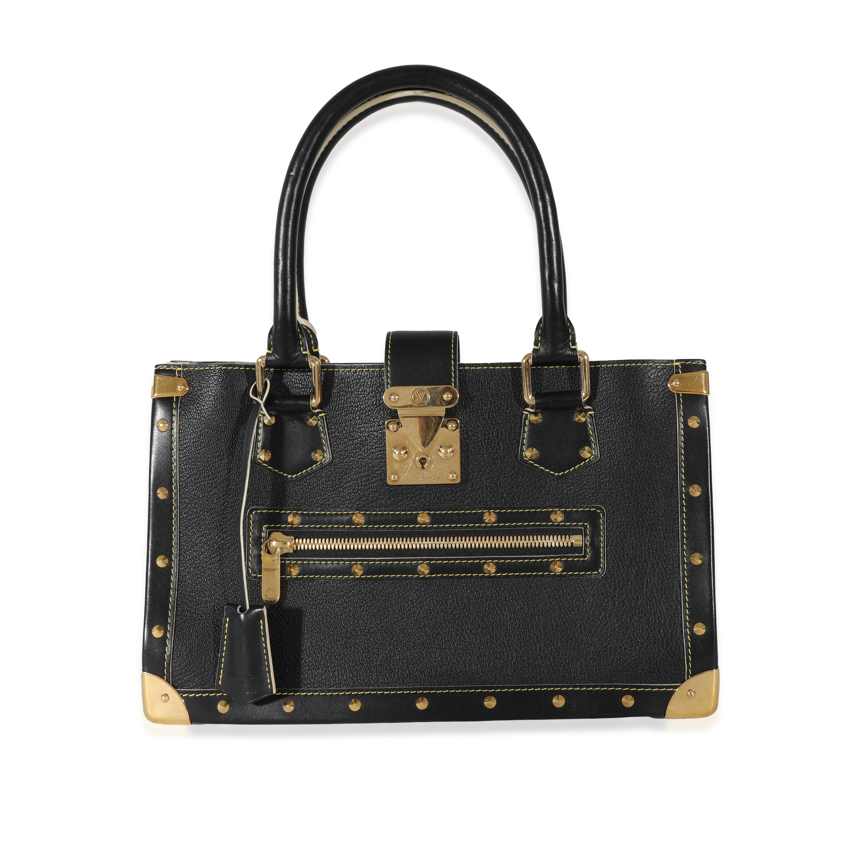 Louis Vuitton Louis Vuitton Black Leather Suhali Le Fabuleux