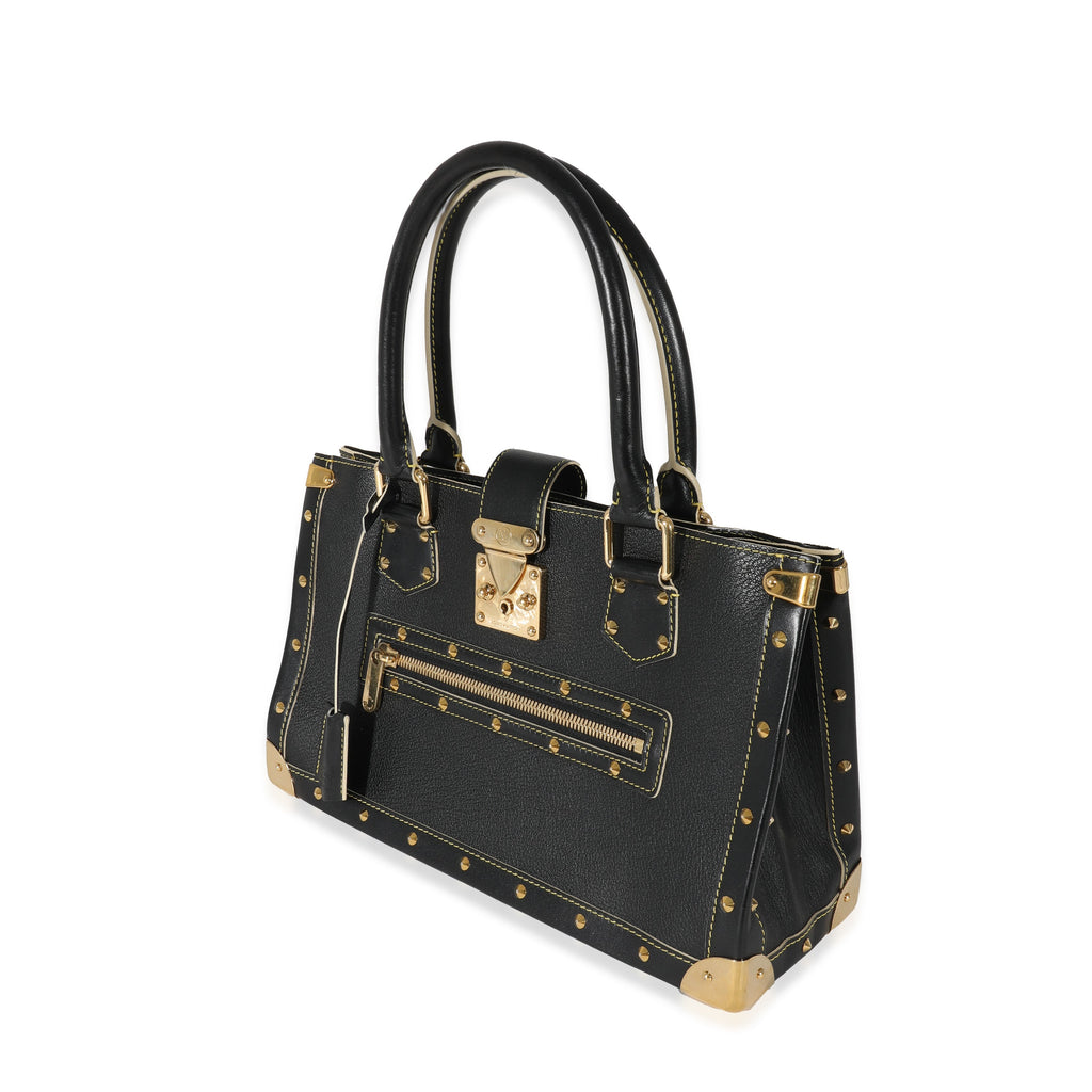 Louis Vuitton Louis Vuitton Black Leather Suhali Le Fabuleux