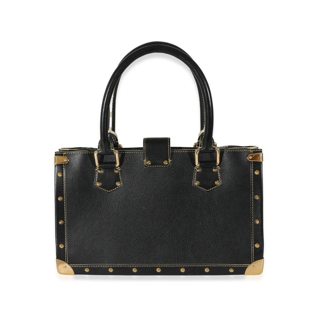 Louis Vuitton Louis Vuitton Black Leather Suhali Le Fabuleux