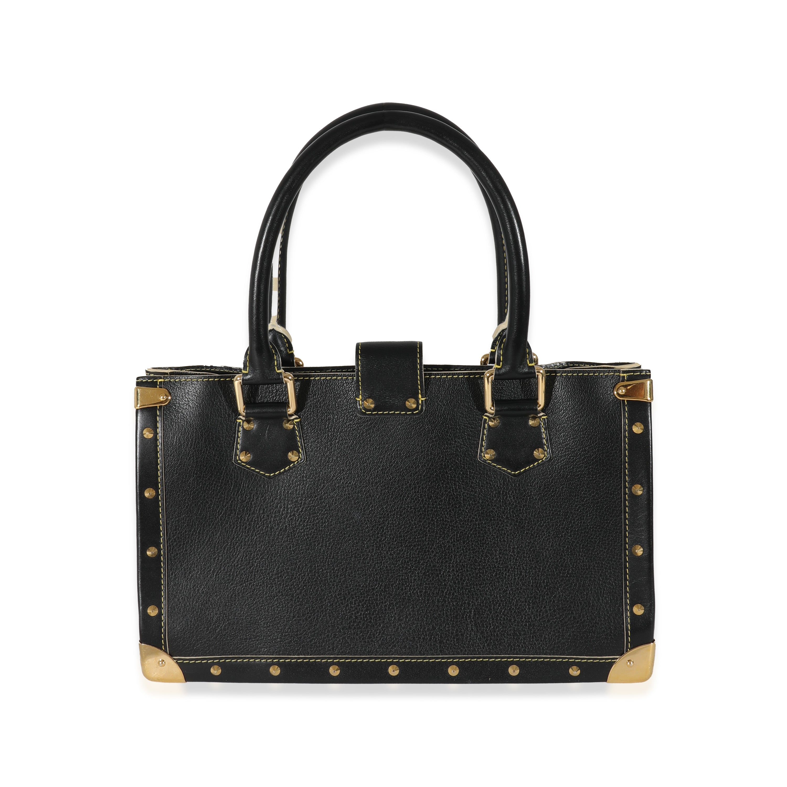 Louis Vuitton Louis Vuitton Black Leather Suhali Le Fabuleux