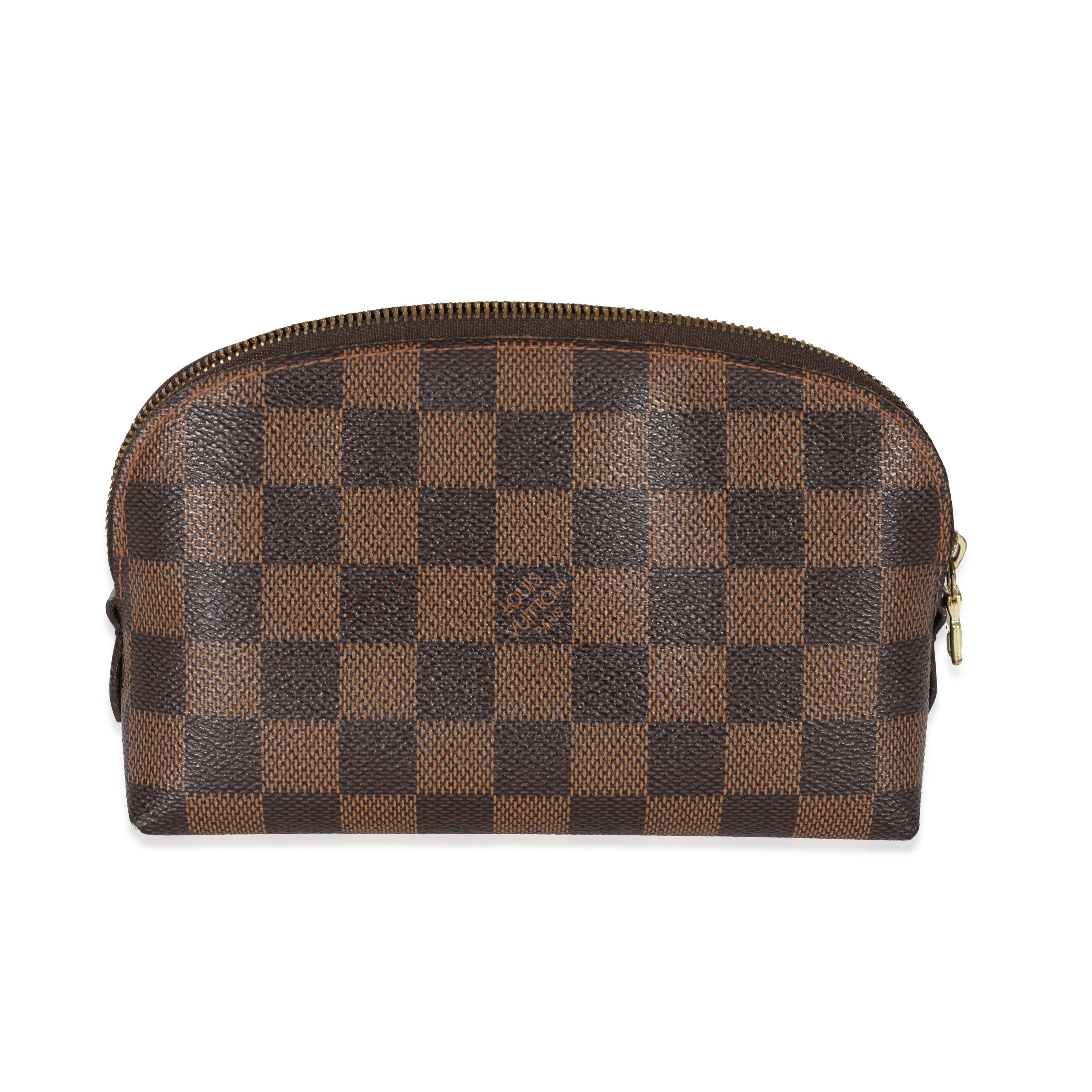 Louis Vuitton Louis Vuitton Damier Ebene Canvas Cosmetic Pouch