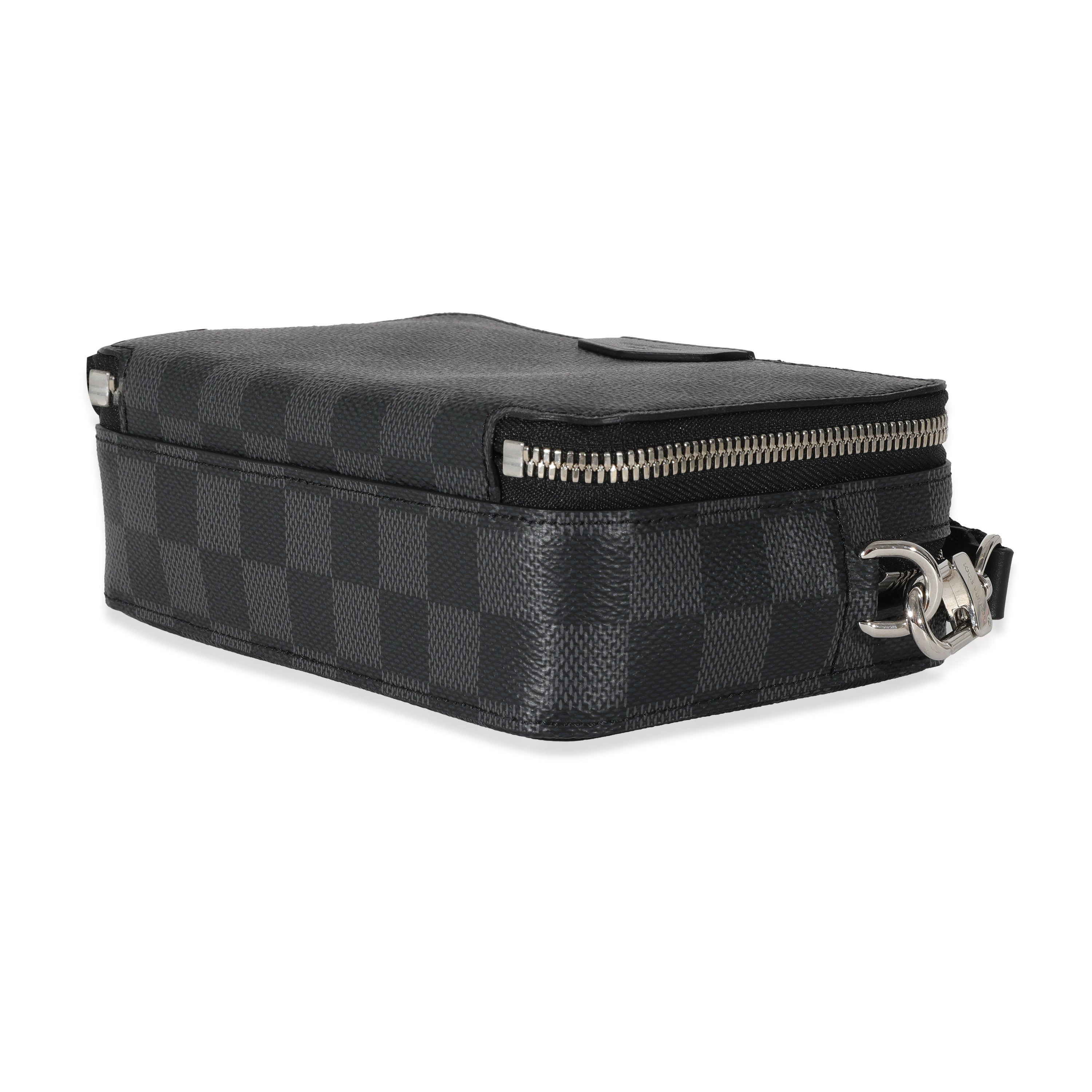 Louis Vuitton Louis Vuitton Damier Graphite Canvas Alpha Wearable Wallet