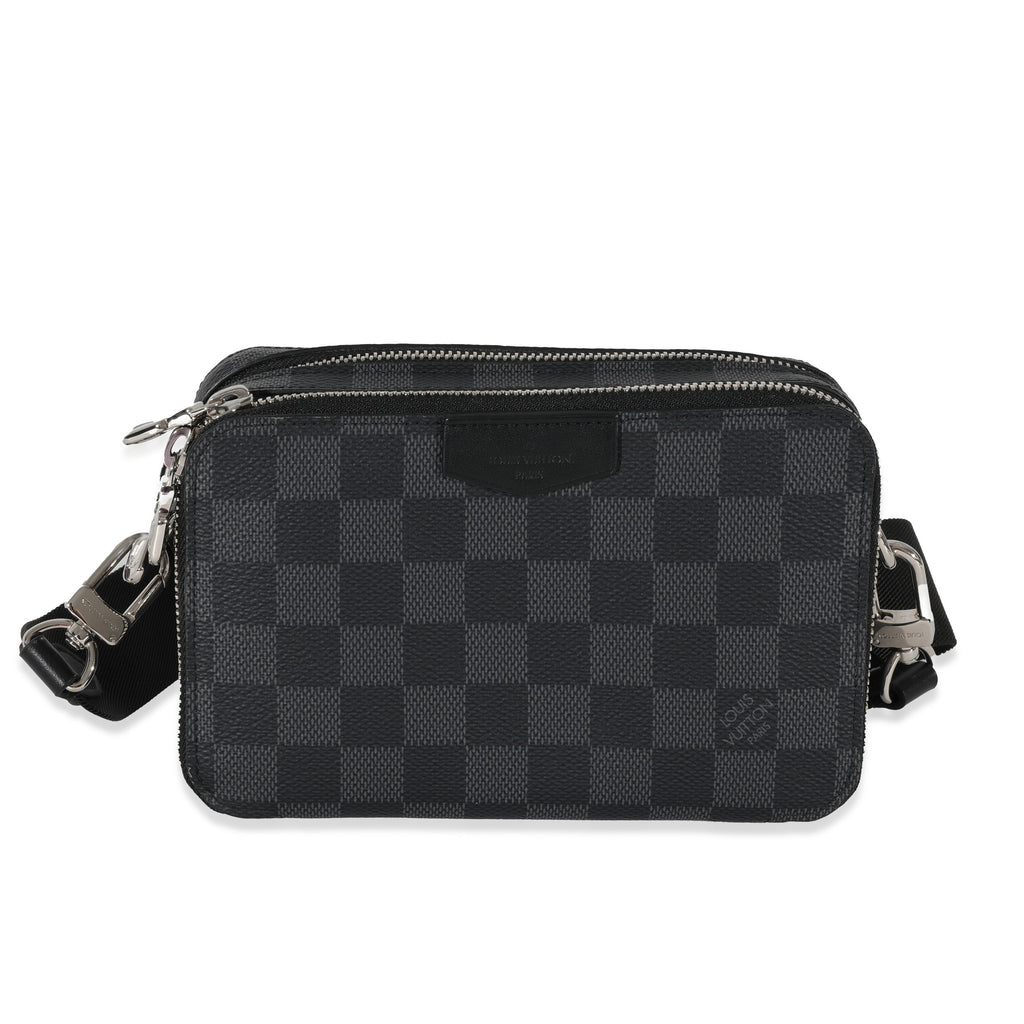 Louis Vuitton Louis Vuitton Damier Graphite Canvas Alpha Wearable Wallet