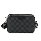 Louis Vuitton Louis Vuitton Damier Graphite Canvas Alpha Wearable Wallet