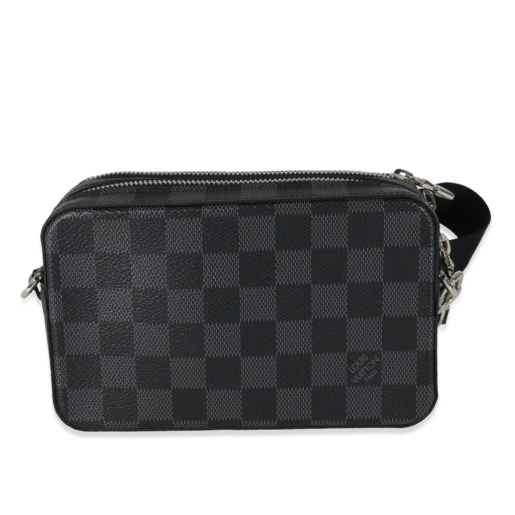 Louis Vuitton Louis Vuitton Damier Graphite Canvas Alpha Wearable Wallet