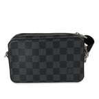 Louis Vuitton Louis Vuitton Damier Graphite Canvas Alpha Wearable Wallet