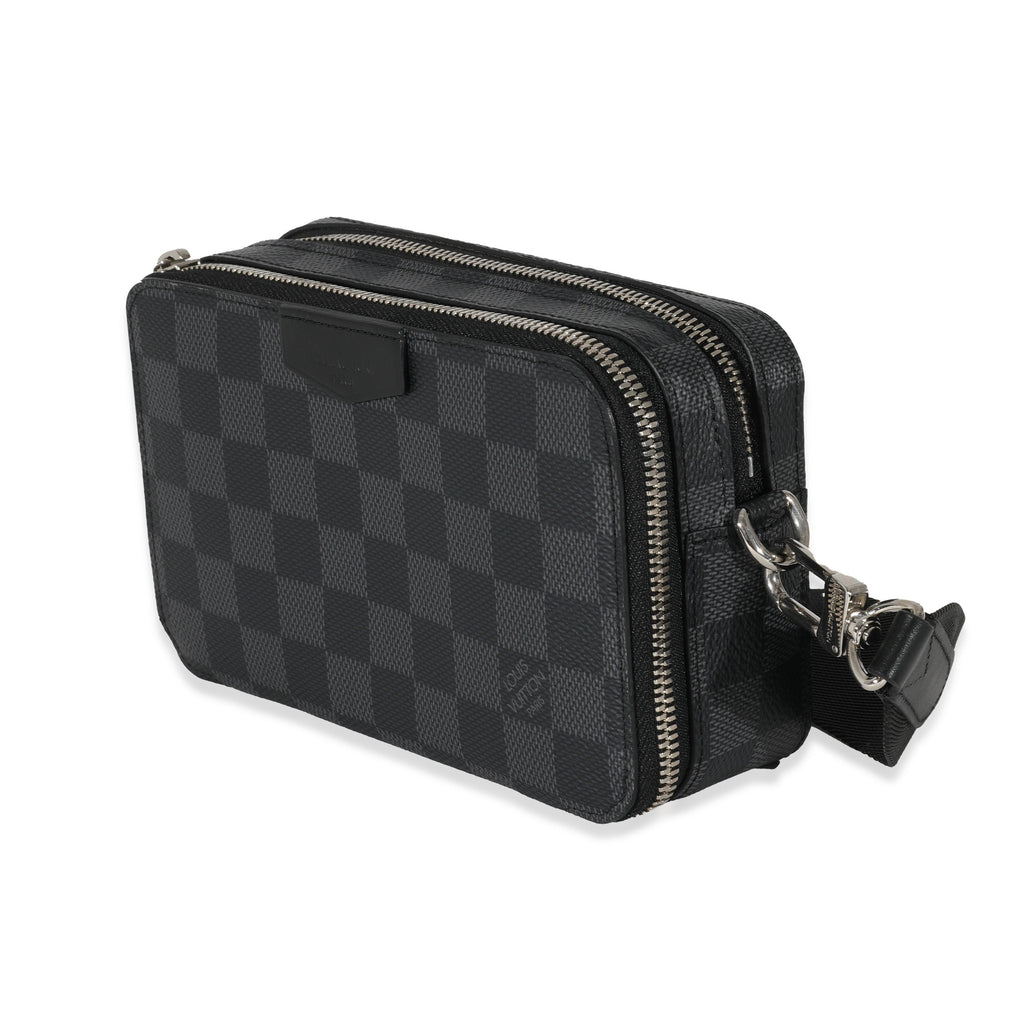 Louis Vuitton Louis Vuitton Damier Graphite Canvas Alpha Wearable Wallet