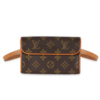 Louis Vuitton Louis Vuitton Vintage Monogram Canvas Pochette Florentine Waist Bag