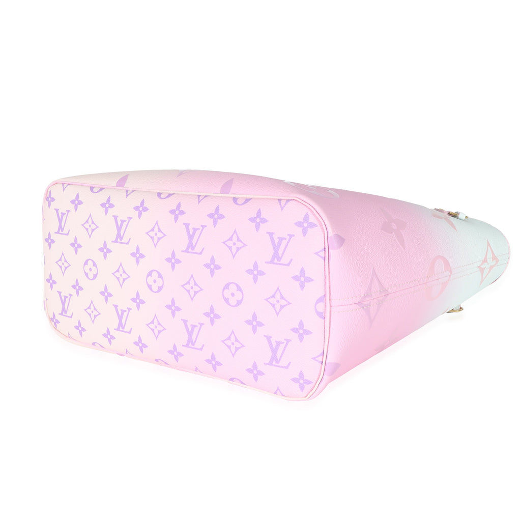 Louis Vuitton Louis Vuitton Giant Monogram Canvas Sunrise Pastel Spring In The City Neverfull