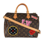 Louis Vuitton Louis Vuitton Monogram Canvas Patches Speedy Bandouliere 30