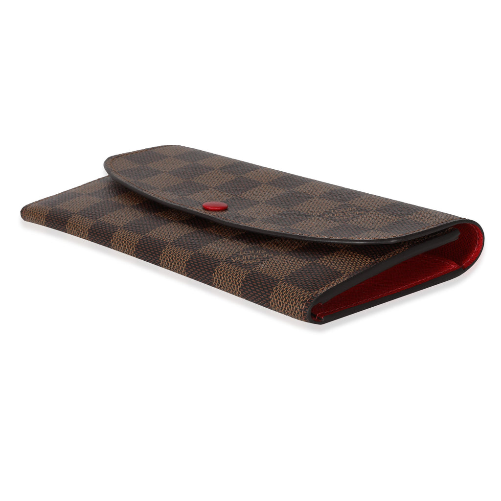 Louis Vuitton Louis Vuitton Damier Ebene Canvas Emilie Wallet