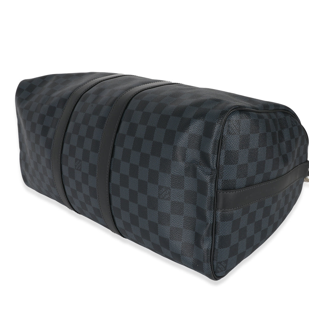 Louis Vuitton Louis Vuitton Damier Cobalt Canvas Keepall Bandouliere 45