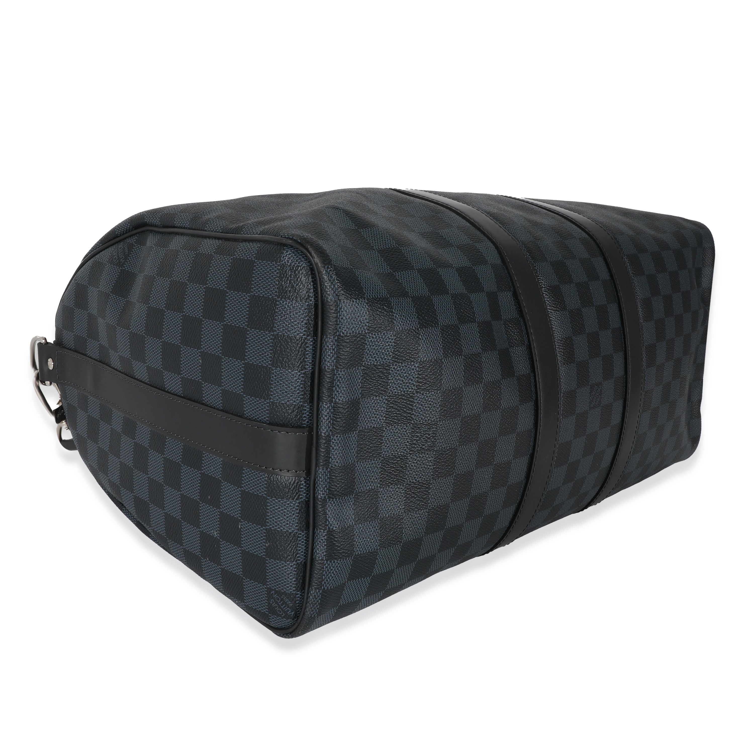 Louis Vuitton Louis Vuitton Damier Cobalt Canvas Keepall Bandouliere 45
