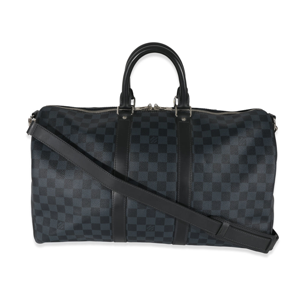 Louis Vuitton Louis Vuitton Damier Cobalt Canvas Keepall Bandouliere 45