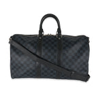 Louis Vuitton Louis Vuitton Damier Cobalt Canvas Keepall Bandouliere 45