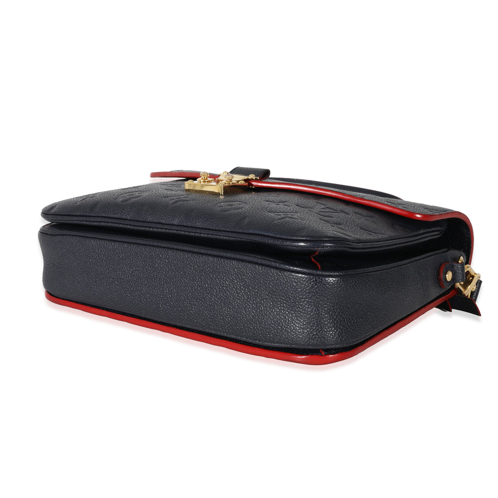 Louis Vuitton Louis Vuitton Marine Rouge Monogram Empreinte Pochette Metis