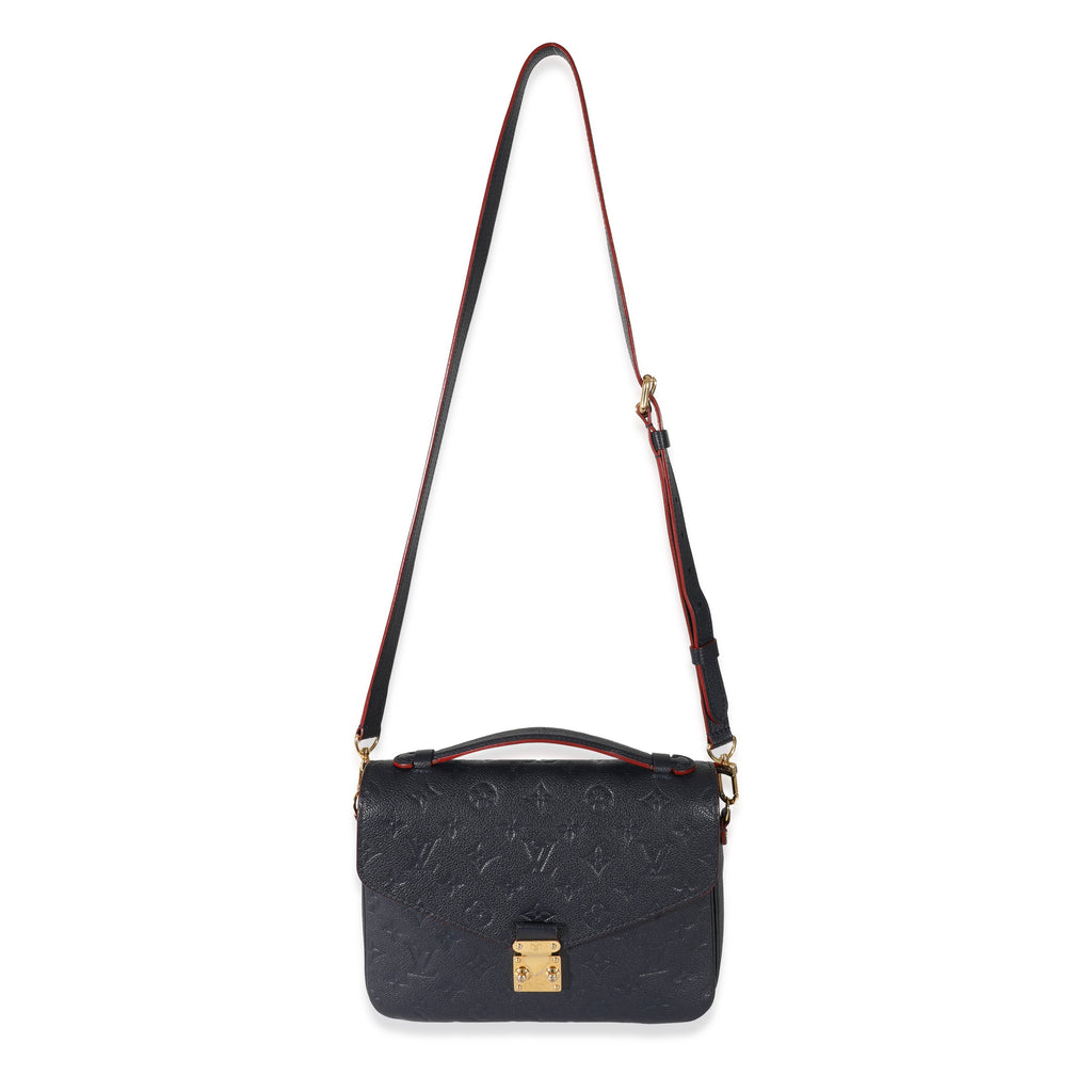 Louis Vuitton Louis Vuitton Marine Rouge Monogram Empreinte Pochette Metis