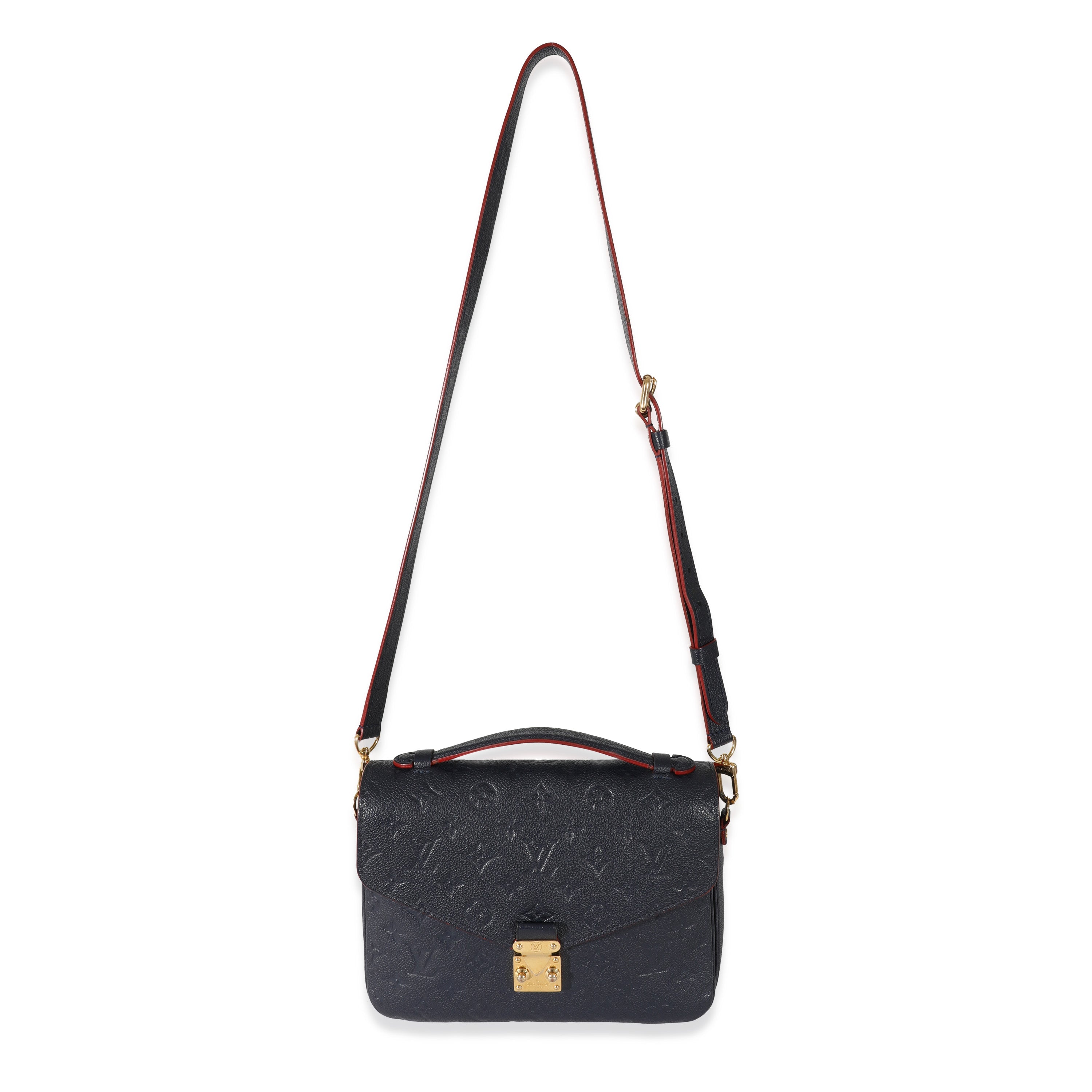 Louis Vuitton Louis Vuitton Marine Rouge Monogram Empreinte Pochette Metis