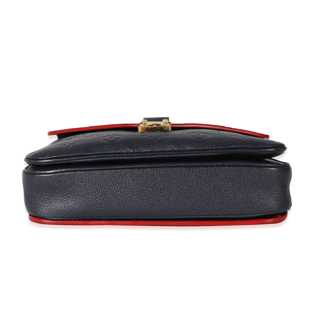 Louis Vuitton Louis Vuitton Marine Rouge Monogram Empreinte Pochette Metis