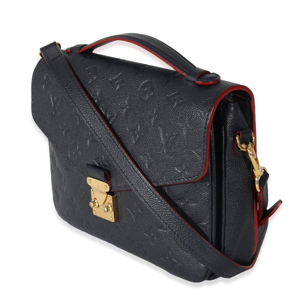 Louis Vuitton Louis Vuitton Marine Rouge Monogram Empreinte Pochette Metis