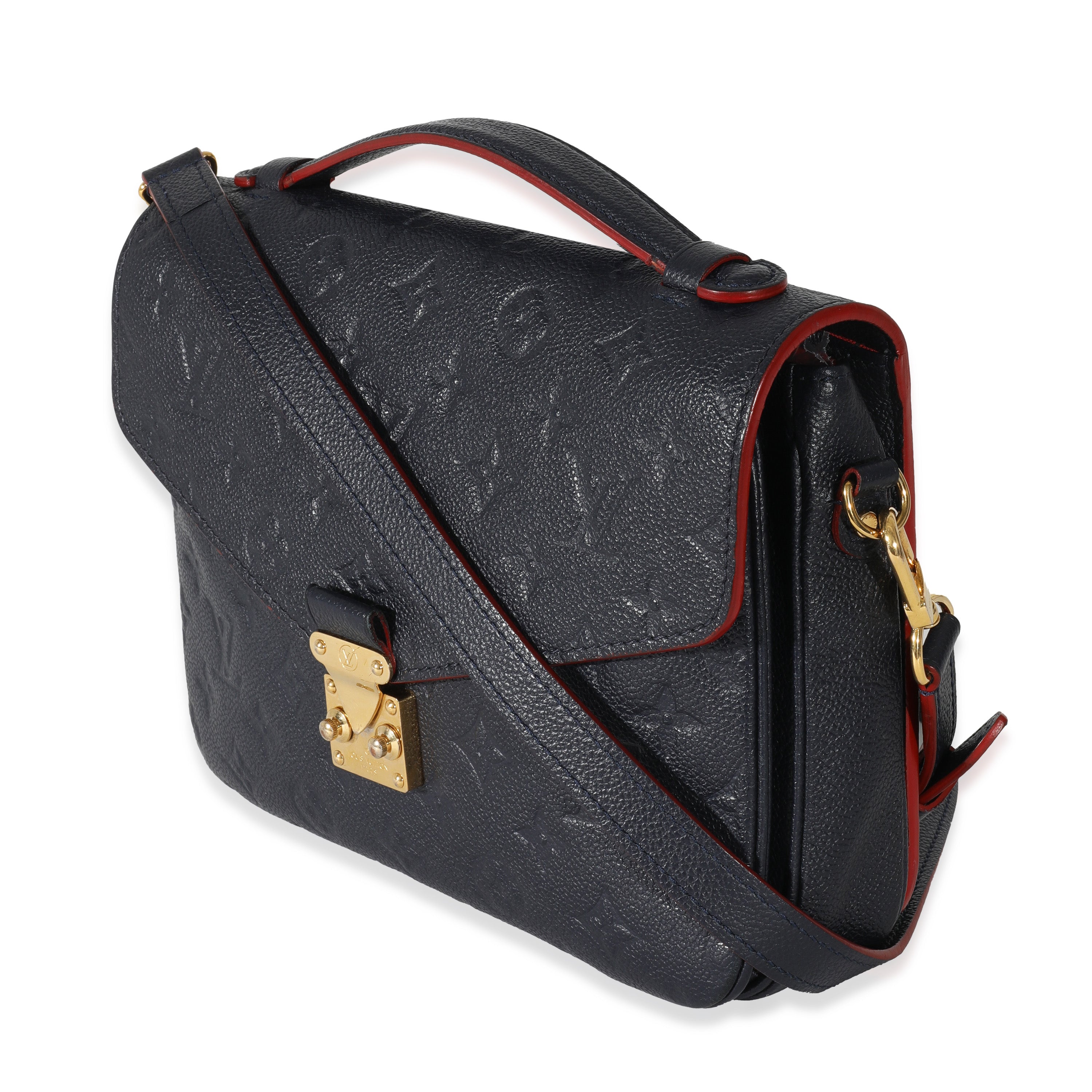 Louis Vuitton Louis Vuitton Marine Rouge Monogram Empreinte Pochette Metis