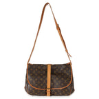 Louis Vuitton Louis Vuitton Vintage Monogram Canvas Saumur 35