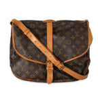Louis Vuitton Louis Vuitton Vintage Monogram Canvas Saumur 35