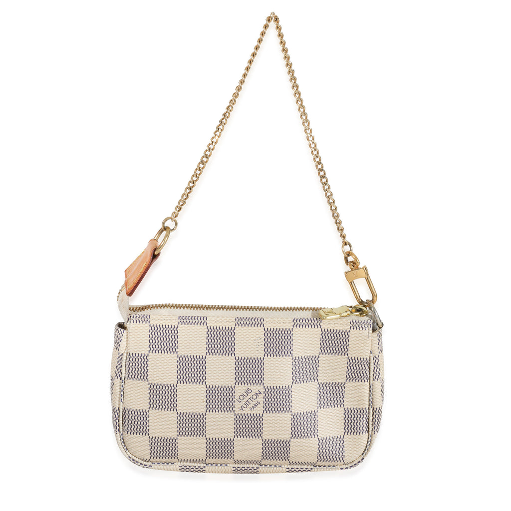 Louis Vuitton Louis Vuitton Damier Azur Canvas Mini Pochette Accessoires