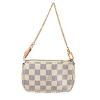 Louis Vuitton Louis Vuitton Damier Azur Canvas Mini Pochette Accessoires