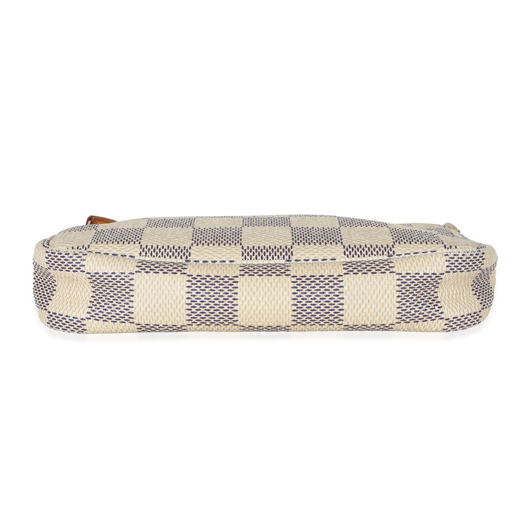 Louis Vuitton Louis Vuitton Damier Azur Canvas Mini Pochette Accessoires