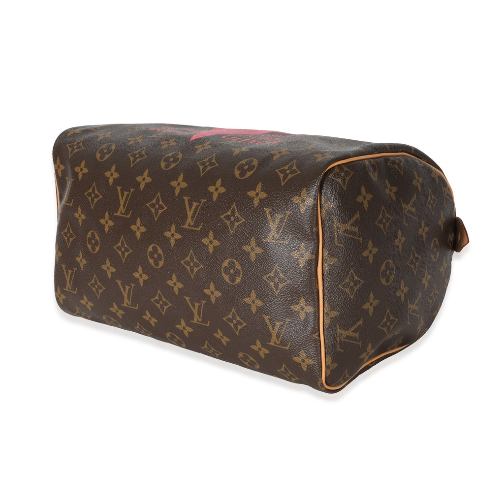 Louis Vuitton Louis Vuitton Monogram Canvas & Grenade V Speedy 30