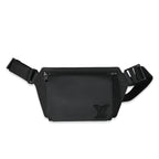 Louis Vuitton Louis Vuitton Black Leather Aerogram Sling Bag