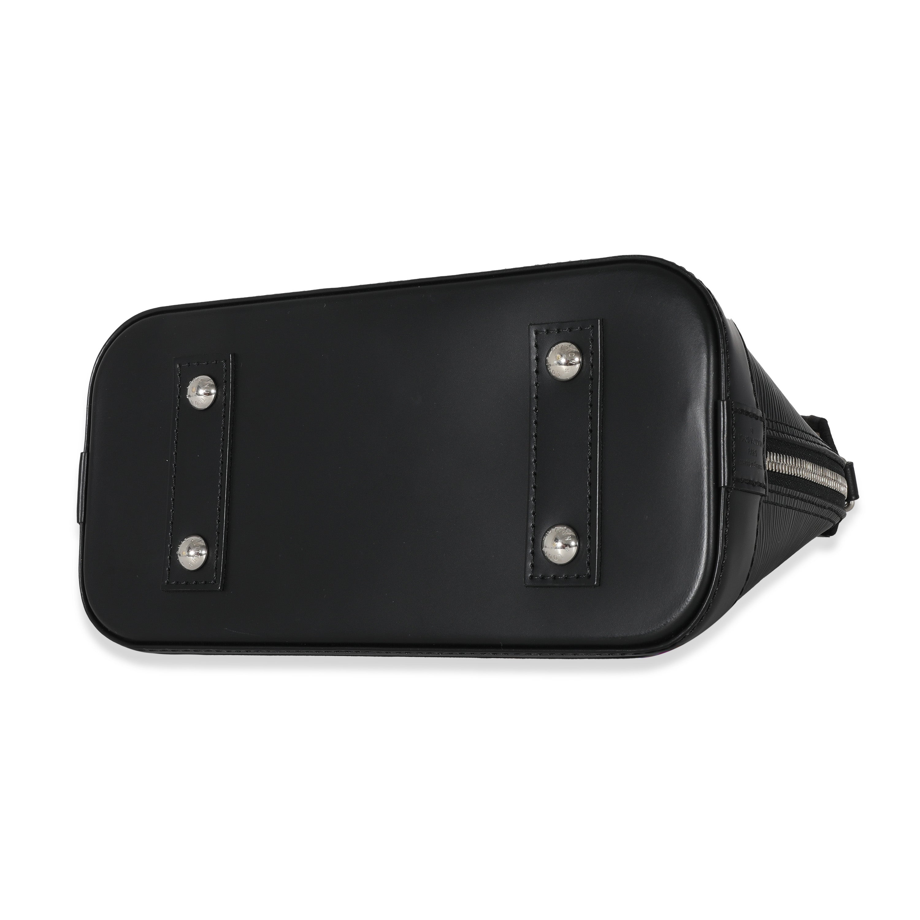 Louis Vuitton Louis Vuitton Black Epi Alma BB