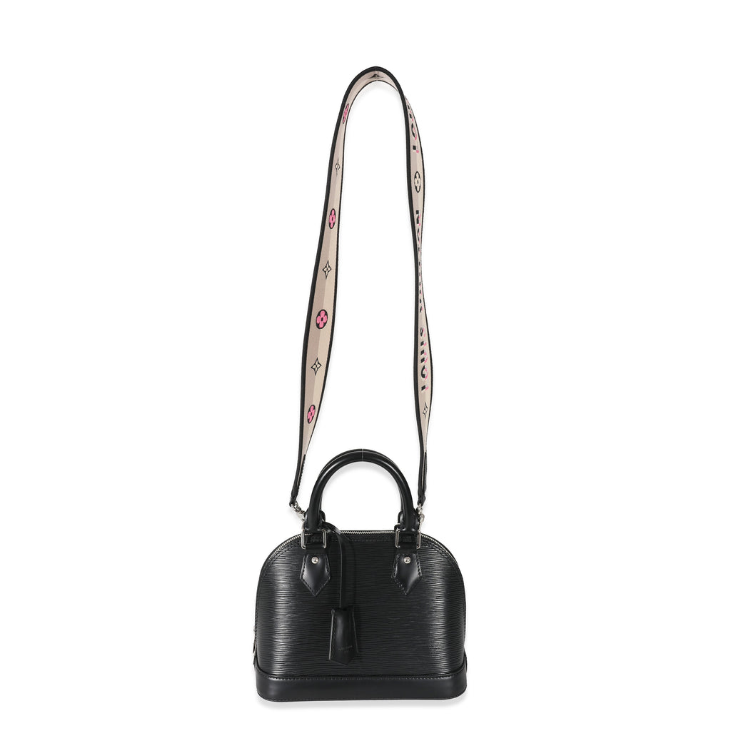 Louis Vuitton Louis Vuitton Black Epi Alma BB