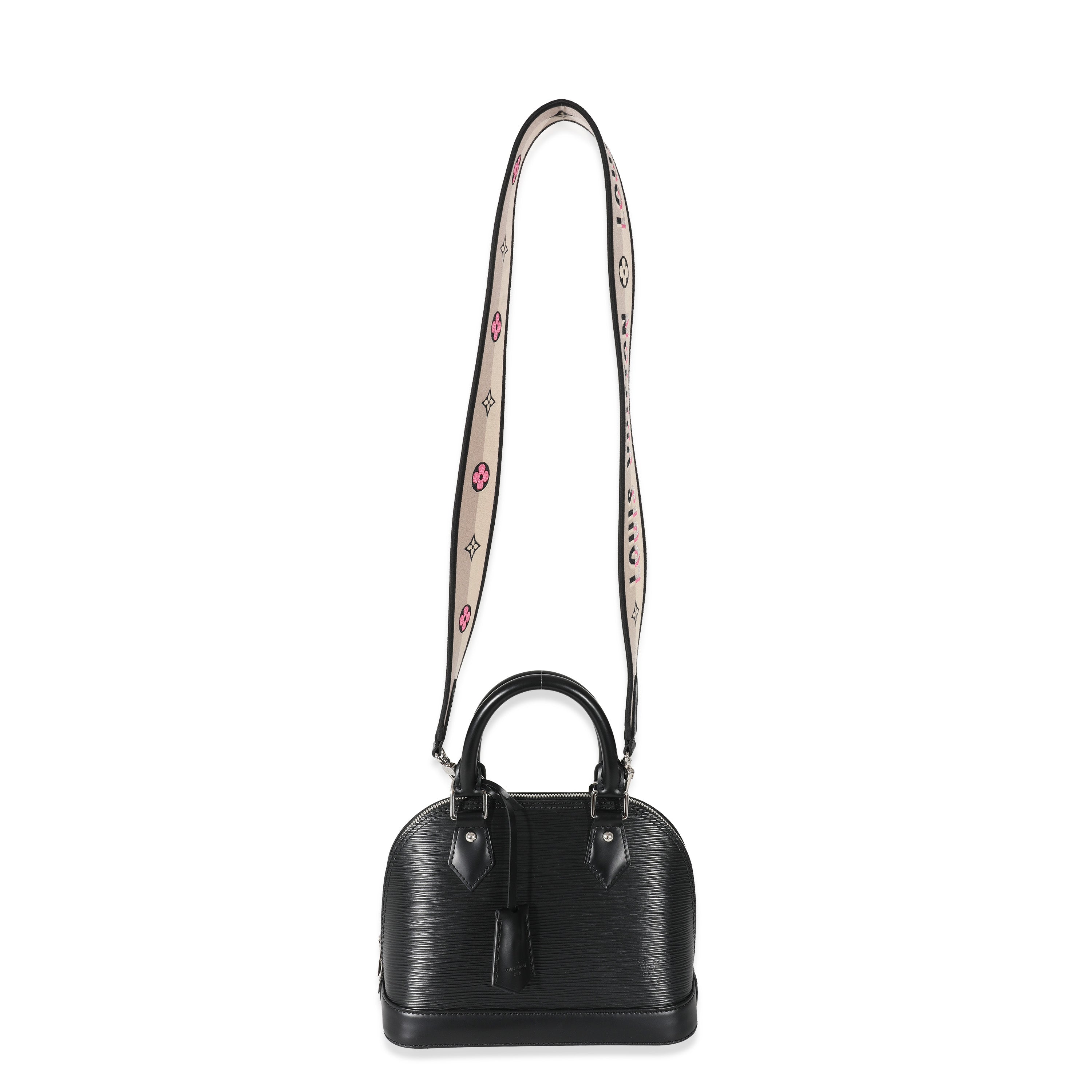 Louis Vuitton Louis Vuitton Black Epi Alma BB