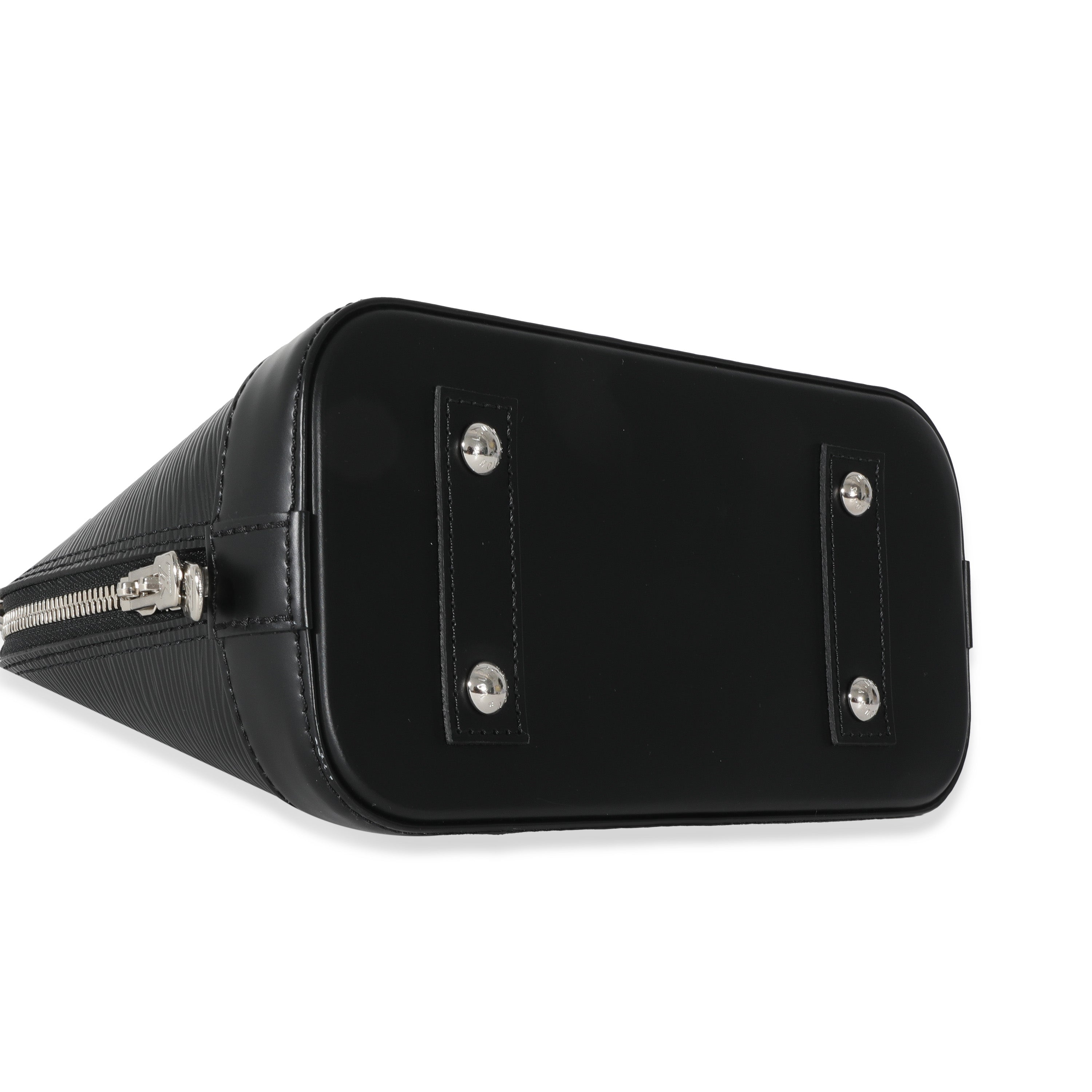 Louis Vuitton Louis Vuitton Black Epi Alma BB