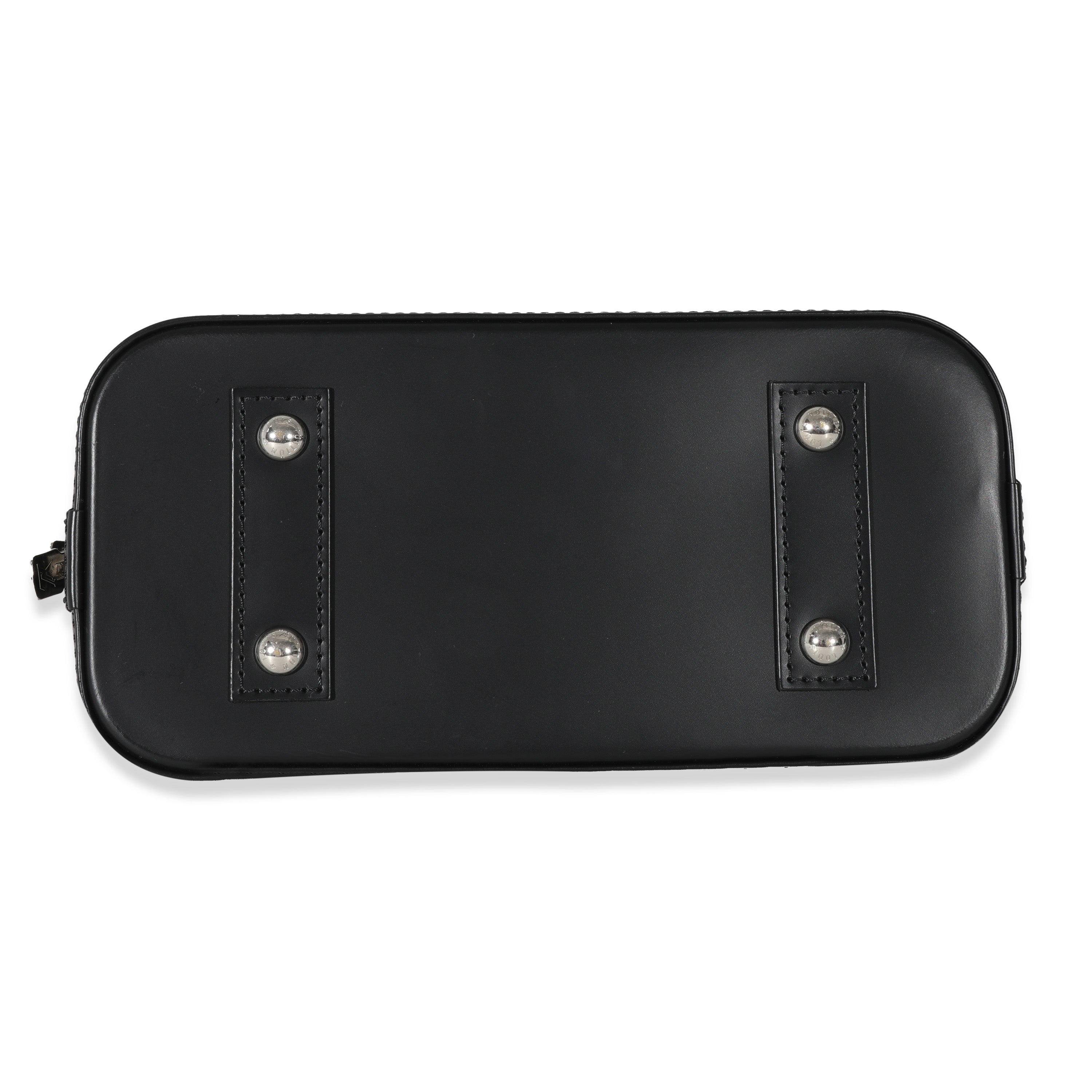 Louis Vuitton Louis Vuitton Black Epi Alma BB
