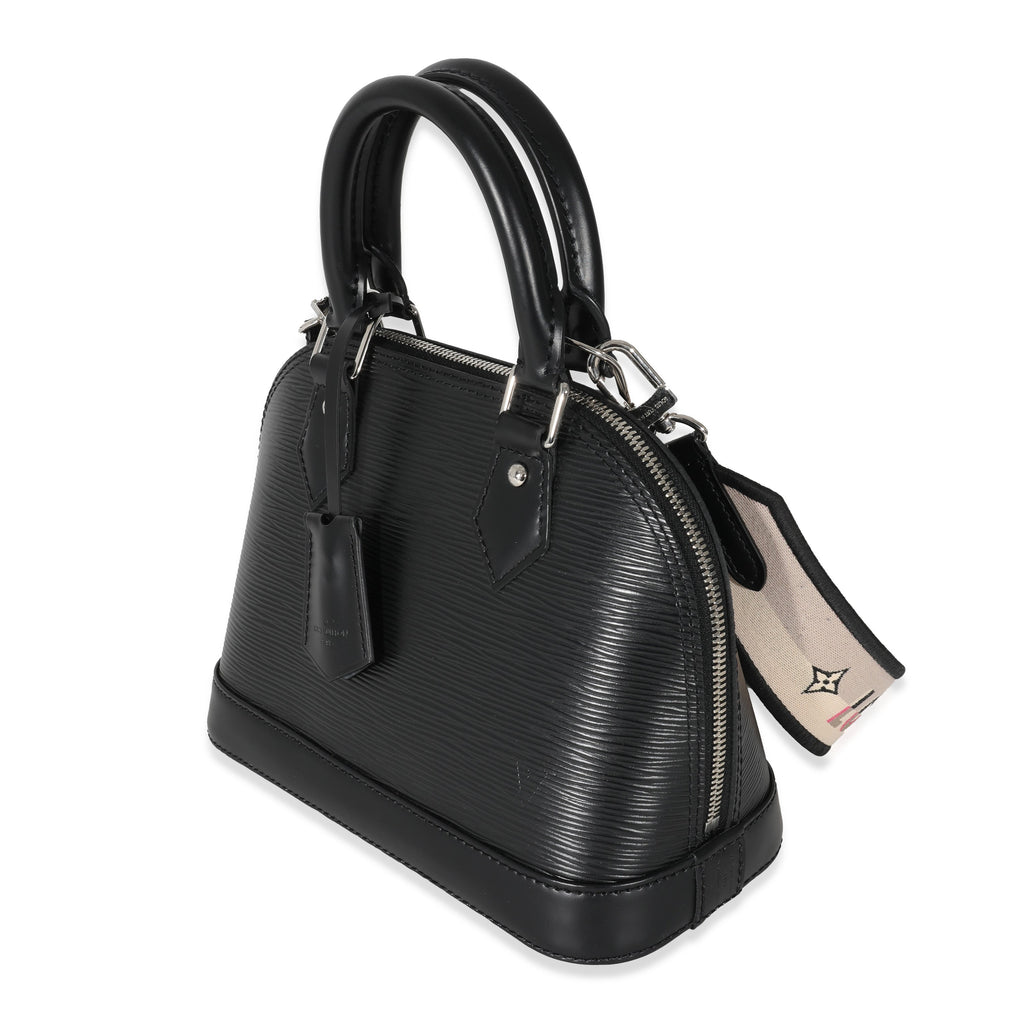 Louis Vuitton Louis Vuitton Black Epi Alma BB
