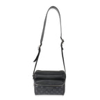 Louis Vuitton Louis Vuitton Black Taiga Monogram Eclipse Canvas Outdoor Messenger