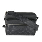 Louis Vuitton Louis Vuitton Black Taiga Monogram Eclipse Canvas Outdoor Messenger