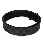 Louis Vuitton Louis Vuitton Canvas Damier Graphite LV Initiales Belt