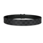 Louis Vuitton Louis Vuitton Canvas Damier Graphite LV Initiales Belt