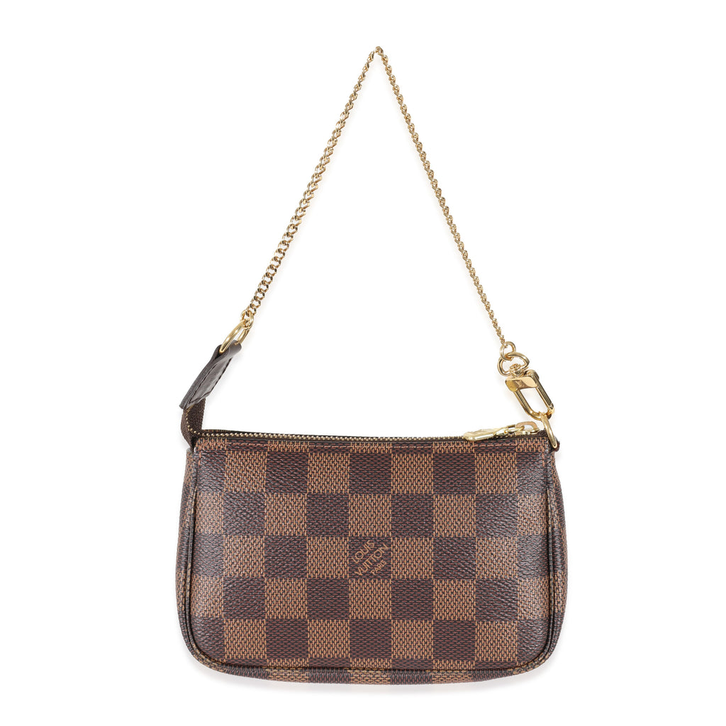 Louis Vuitton Louis Vuitton Canvas Damier Ebene Mini Pochette