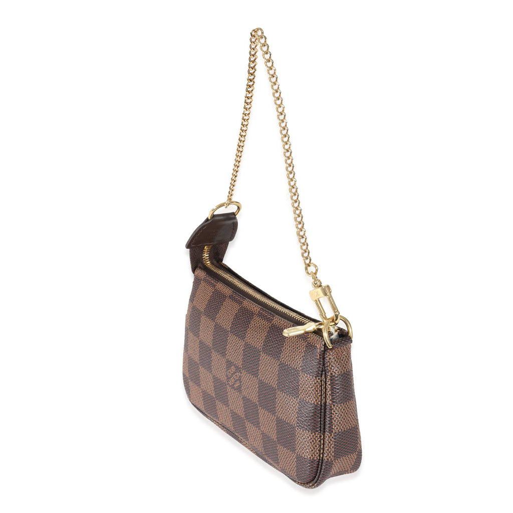 Louis Vuitton Louis Vuitton Canvas Damier Ebene Mini Pochette